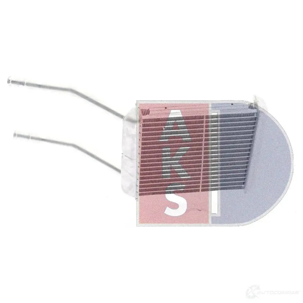 Радиатор печки, теплообменник AKS DASIS 4044455267966 870624 159050n LA 3FFCV изображение 7