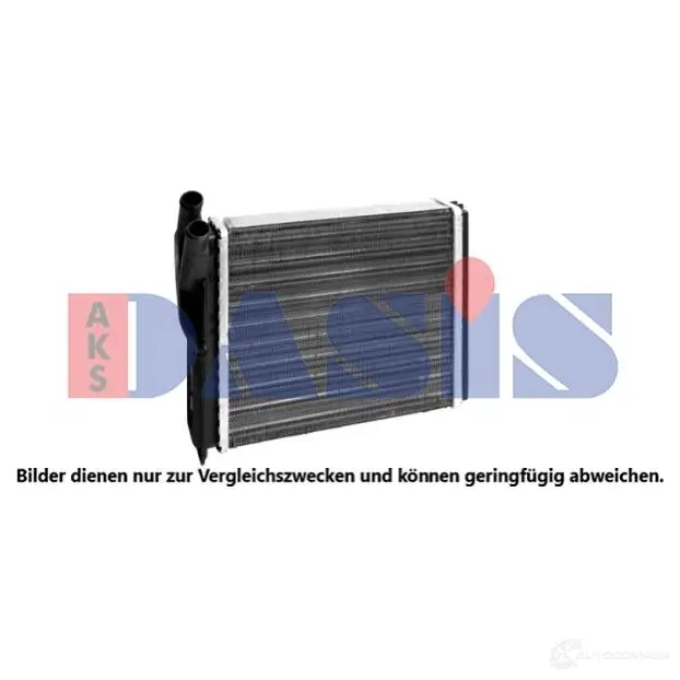 Радиатор печки, теплообменник AKS DASIS 499013n 1437256541 42Y LF6 изображение 0
