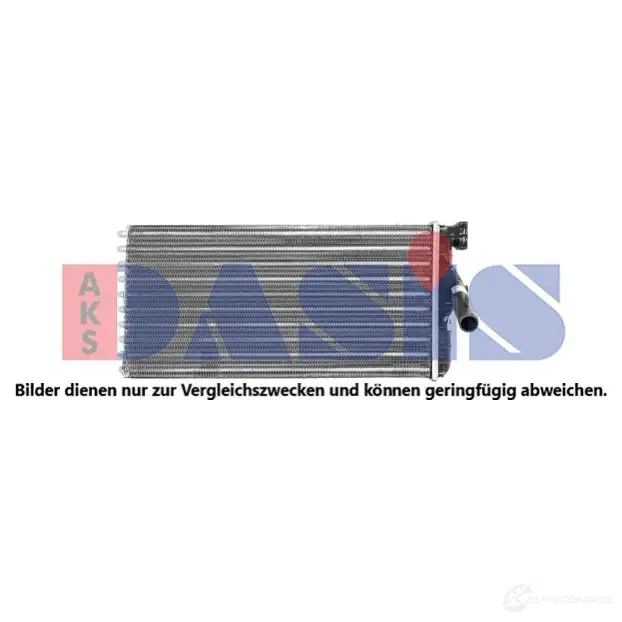 Радиатор печки, теплообменник AKS DASIS 139002n 4044455271512 GAPTM M 869820 изображение 0