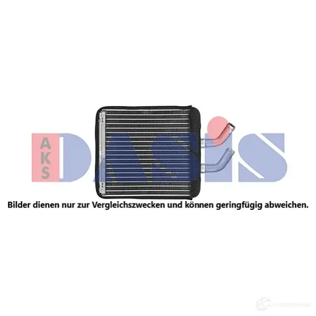 Радиатор печки, теплообменник AKS DASIS 569036n O27 7D 1437256879 изображение 0