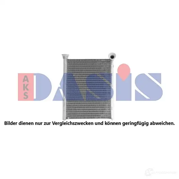 Радиатор печки, теплообменник AKS DASIS 2PO XH 1437258227 069016n изображение 0