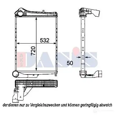 Интеркулер AKS DASIS 873356 397019n 18K OM 4044455470137