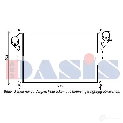 Интеркулер AKS DASIS 875129 OZ CE6I 567013n 4044455555278 изображение 0