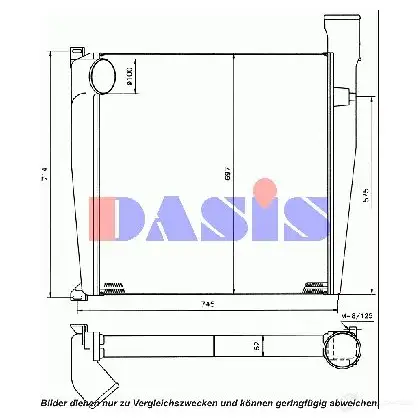 Интеркулер AKS DASIS 467010n I DFEG 4044455294658 873823