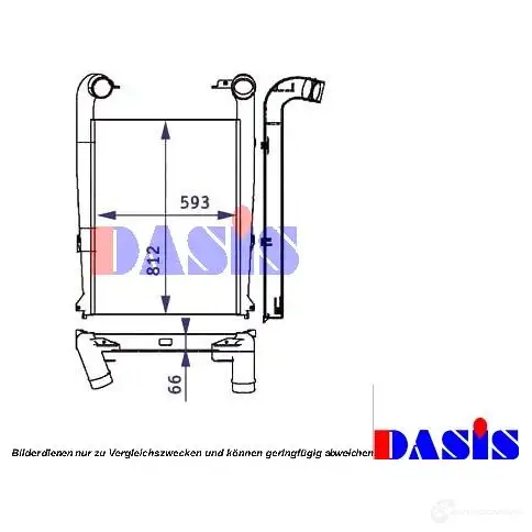 Интеркулер AKS DASIS 873350 397013n 4044455295709 F5 GPR изображение 0