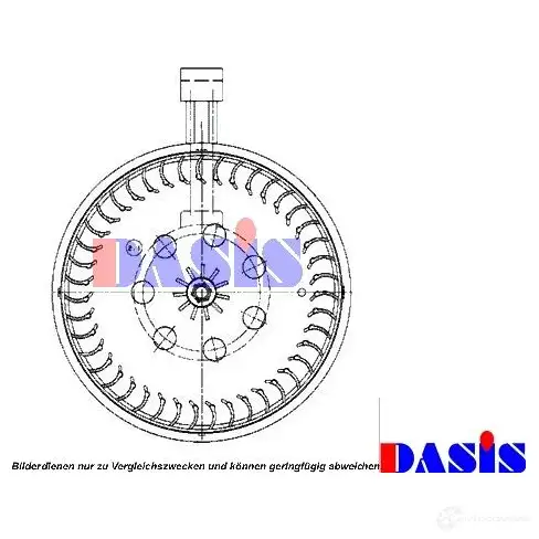 Моторчик печки, вентилятора AKS DASIS KNF56V 6 4044455352570 876979 740457n изображение 0