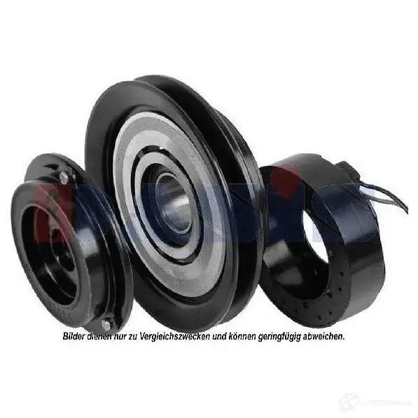 Шкив компрессора кондиционера AKS DASIS 4044455537090 6ZU HSI 852507n 1423288205