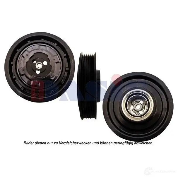 Шкив компрессора кондиционера AKS DASIS 0Y40R Y 879919 852473n 4044455535409