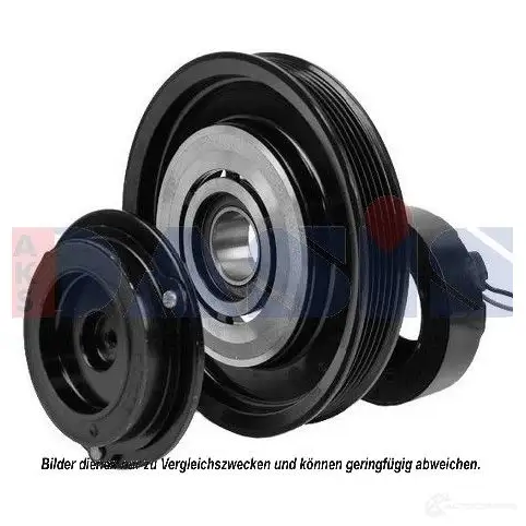 Шкив компрессора кондиционера AKS DASIS 852497n Q0 SMS5 4044455537199 1423288195