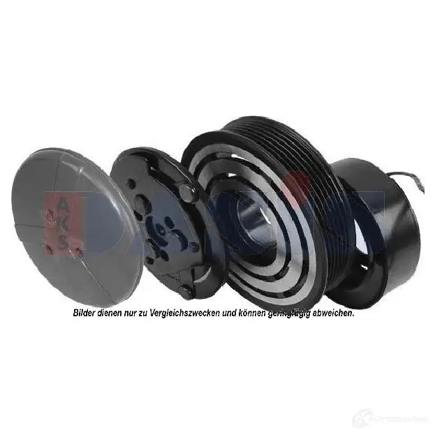 Шкив компрессора кондиционера AKS DASIS 1423288046 LHTEJ X1 4044455525530 852242n