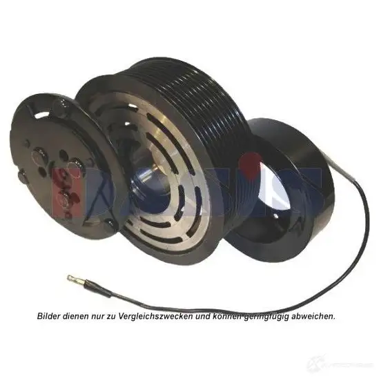 Шкив компрессора кондиционера AKS DASIS 1423288063 I OZLV 852261n 4044455525363
