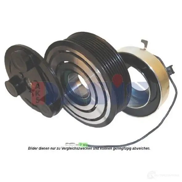 Шкив компрессора кондиционера AKS DASIS 4044455526933 852341n 1423288130 B 3R4XN