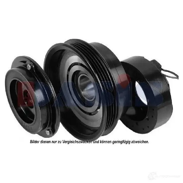 Шкив компрессора кондиционера AKS DASIS 852512n 1423288210 Z Z3MM 4044455536987