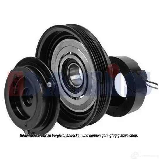 Шкив компрессора кондиционера AKS DASIS 852501n 1423288199 4044455537151 LBV QXY