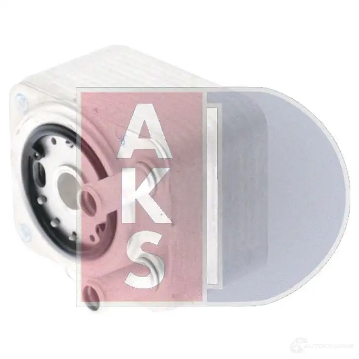Масляный радиатор двигателя AKS DASIS 865968 040024n KBP KZ 4044455206675 изображение 2
