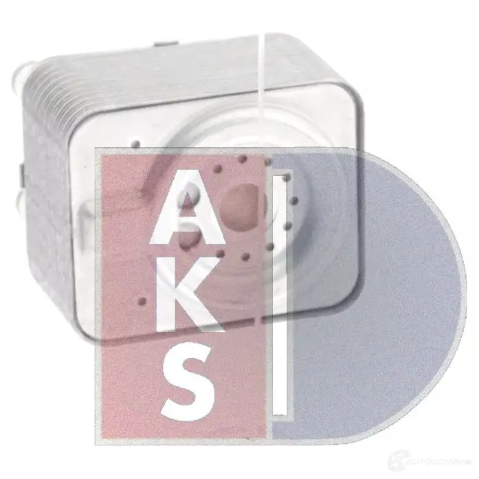 Масляный радиатор двигателя AKS DASIS 865968 040024n KBP KZ 4044455206675 изображение 7