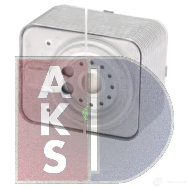 Масляный радиатор двигателя AKS DASIS 865968 040024n KBP KZ 4044455206675 изображение 9