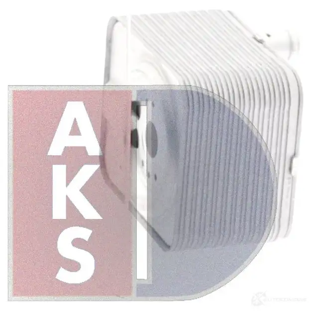 Масляный радиатор двигателя AKS DASIS 865968 040024n KBP KZ 4044455206675 изображение 11