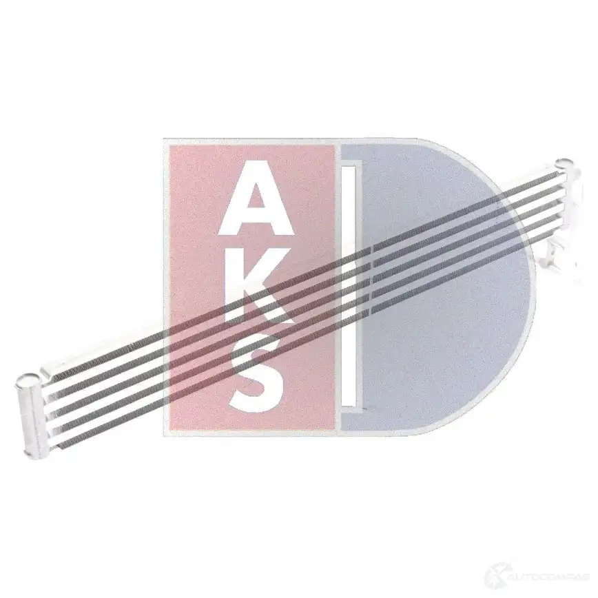 Масляный радиатор двигателя AKS DASIS 046001n 4044455285984 866212 2 03WD0 изображение 6