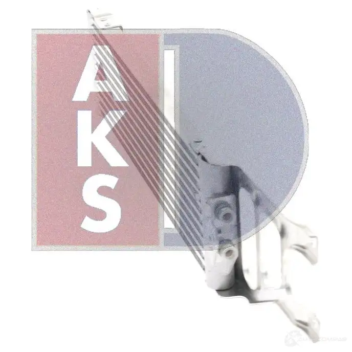 Масляный радиатор двигателя AKS DASIS 869178 4044455286158 126003n I2WIX EL изображение 3