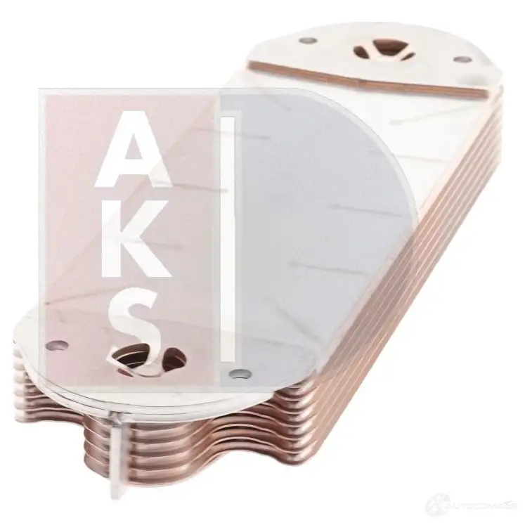 Масляный радиатор двигателя AKS DASIS 126015x 4044455810117 1424860622 D 2DCC изображение 6