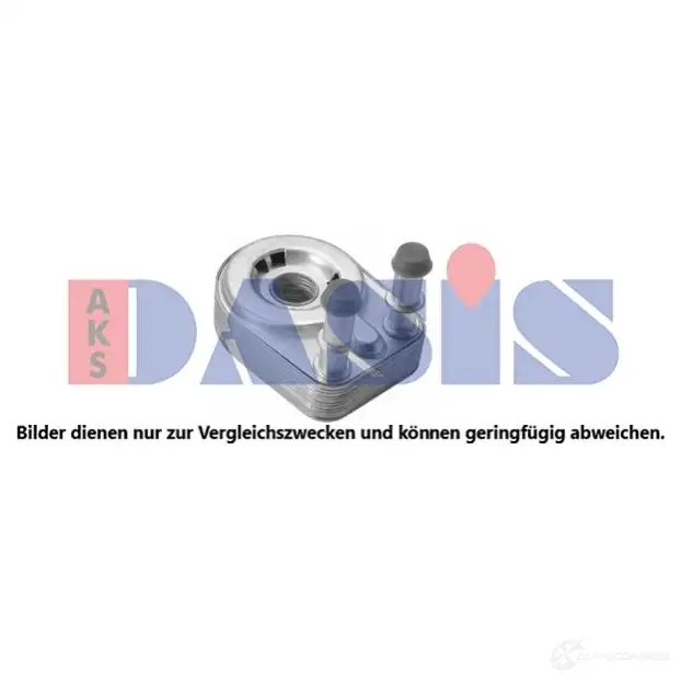 Масляный радиатор двигателя AKS DASIS D J3UAVW 1210866275 086012n 4044455750277