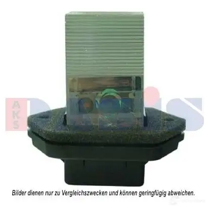 Сопротивление вентилятора салона AKS DASIS 700126n 876780 4044455561767 3NJ 8A5C