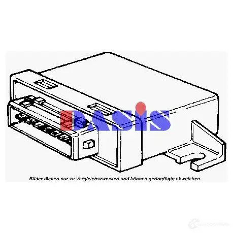 Реле системы кондиционирования воздуха AKS DASIS 880402 4044455346876 1W 7NX 860044n изображение 0
