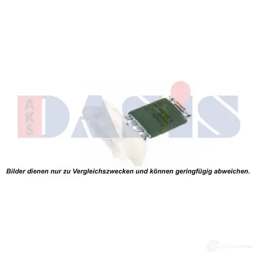 Резистор вентилятора печки AKS DASIS 700007n S6EO0 JP 4044455561279 876738 изображение 0