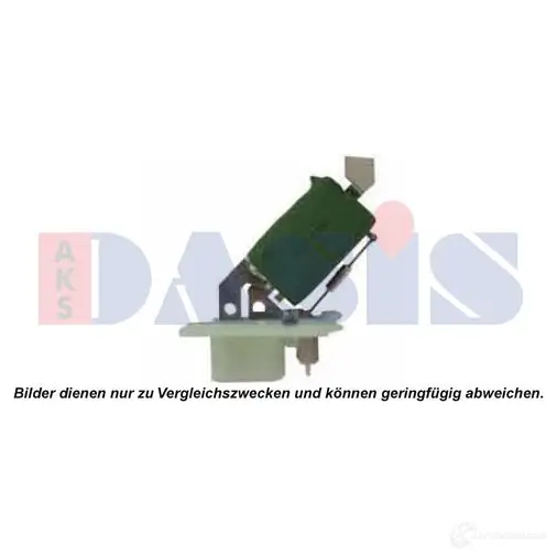 Резистор вентилятора печки AKS DASIS Z3TXN R 700008n 4044455561286 876739 изображение 0