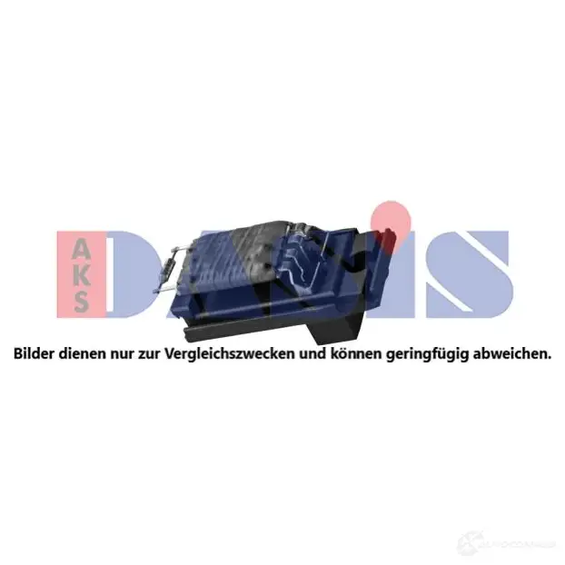 Резистор вентилятора печки AKS DASIS OSP SD3G 740301n 1424719081 4044455757078 изображение 0