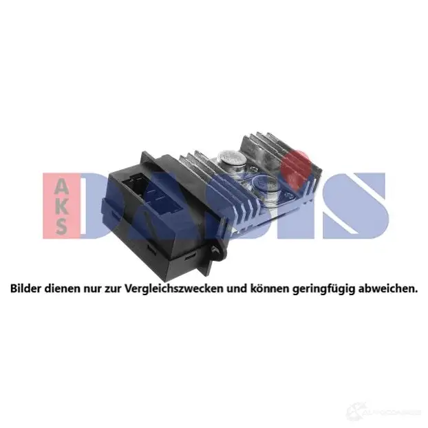 Резистор вентилятора печки AKS DASIS 188085n K3H9 6BN 1437273535