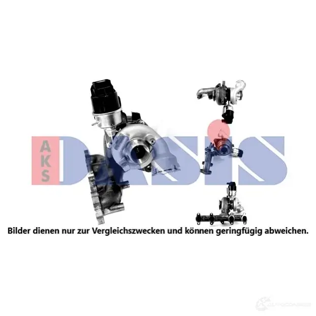 Турбина AKS DASIS 1424586201 045117n 4044455760757 6 J1HO изображение 0
