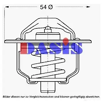 Водяной насос, помпа AKS DASIS BD 46OU 782810n 877660 изображение 0