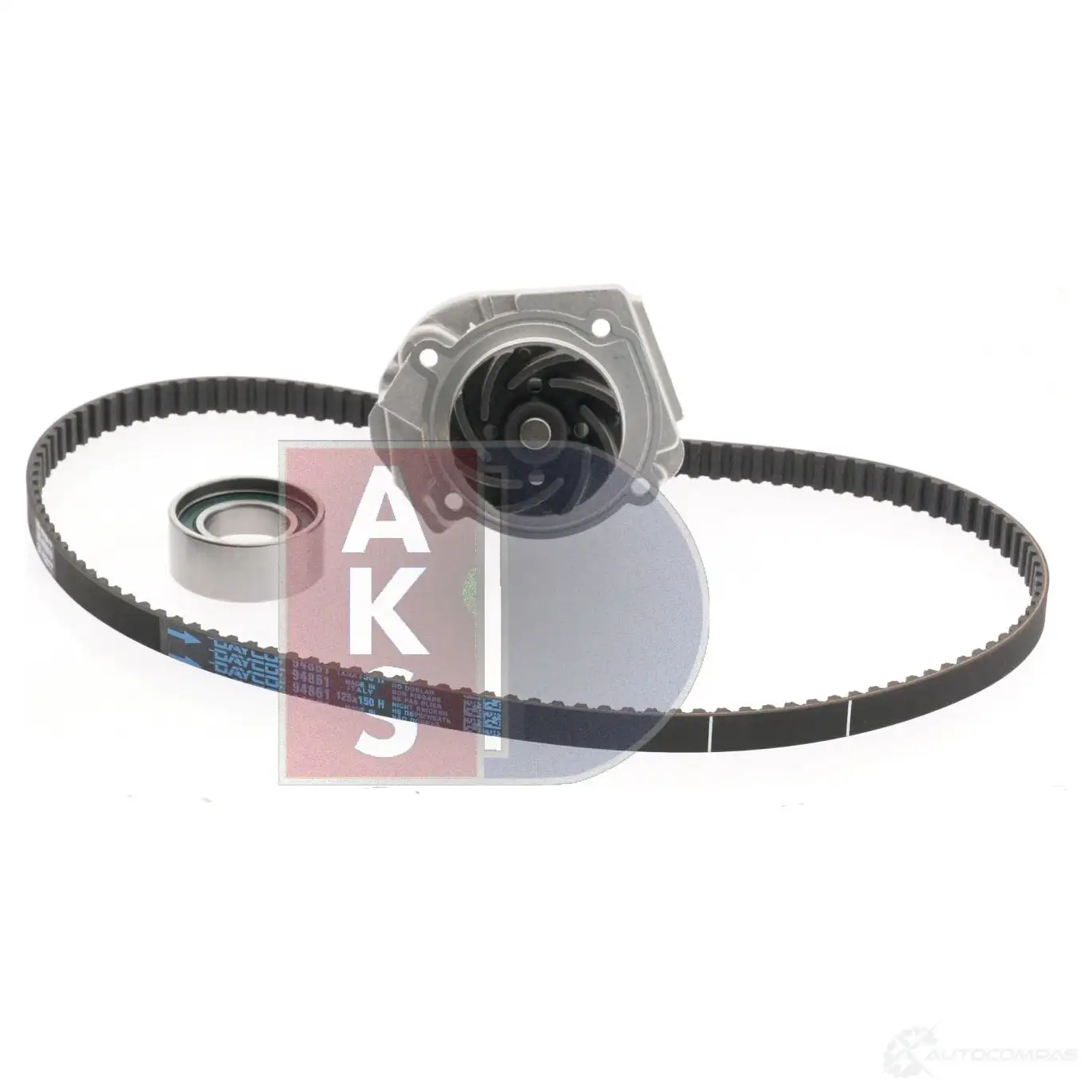 Комплект ремня грм с водяным насосом AKS DASIS 570329n 1437273264 Y 8G9B - Изображение 1