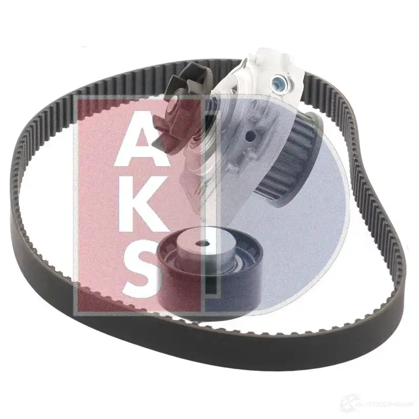Комплект ремня грм с водяным насосом AKS DASIS 570348n KZQTB0 R 1437273293 изображение 5