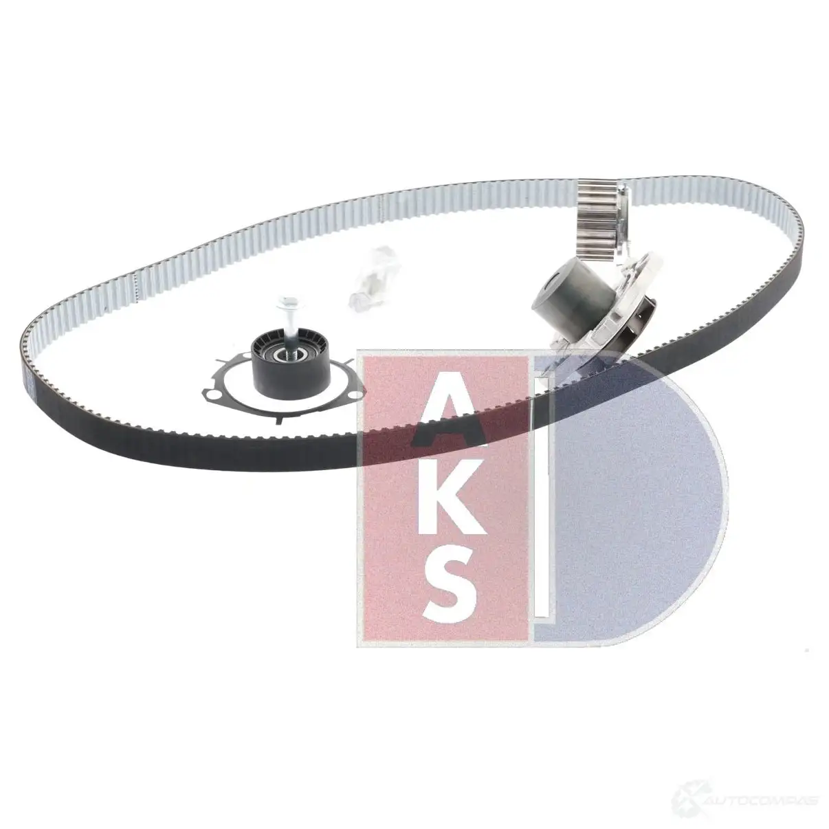 Комплект ремня грм с водяным насосом AKS DASIS 1437273641 XN6SV I 570332n изображение 6