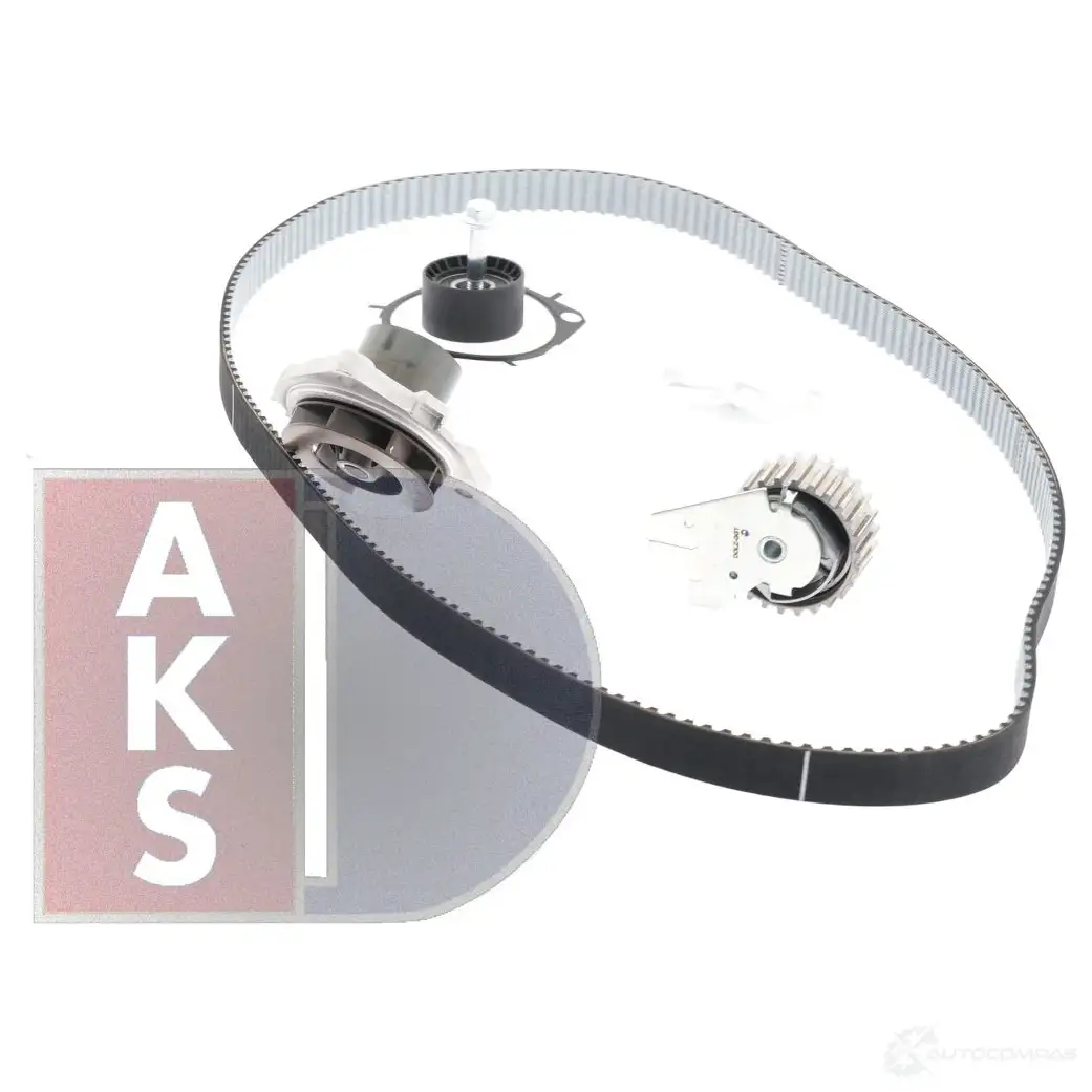 Комплект ремня грм с водяным насосом AKS DASIS 1437273641 XN6SV I 570332n изображение 11