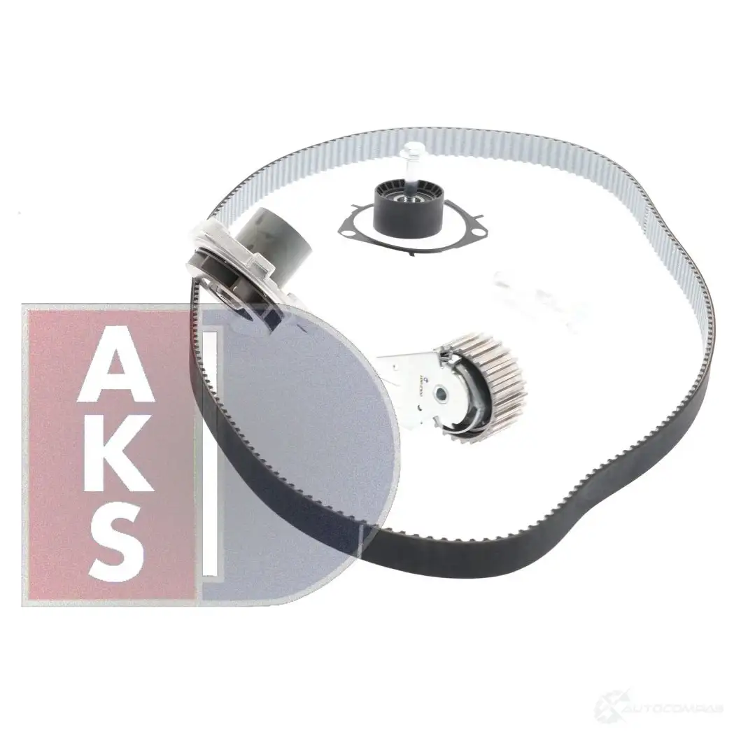 Комплект ремня грм с водяным насосом AKS DASIS 1437273641 XN6SV I 570332n изображение 12
