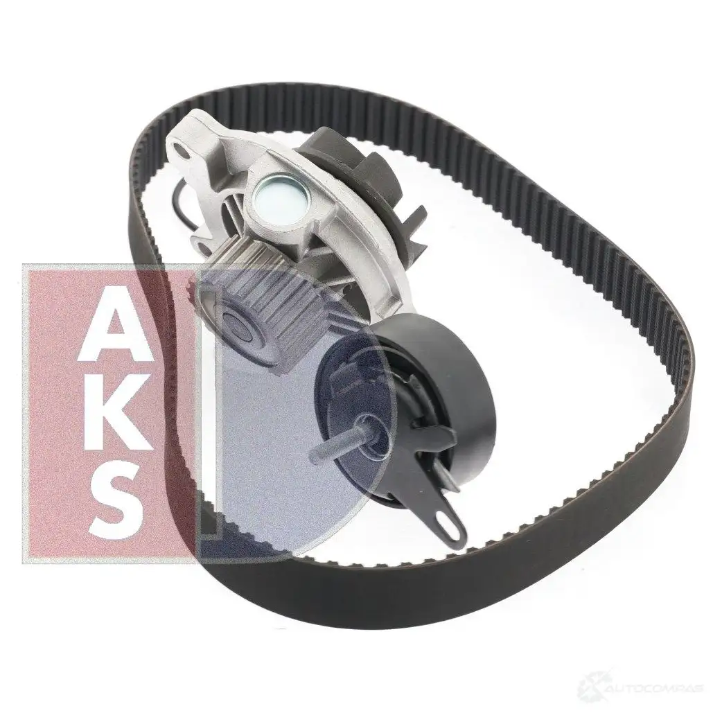 Комплект ремня грм с водяным насосом AKS DASIS 1437273570 W2 KSLWP 570323n изображение 12
