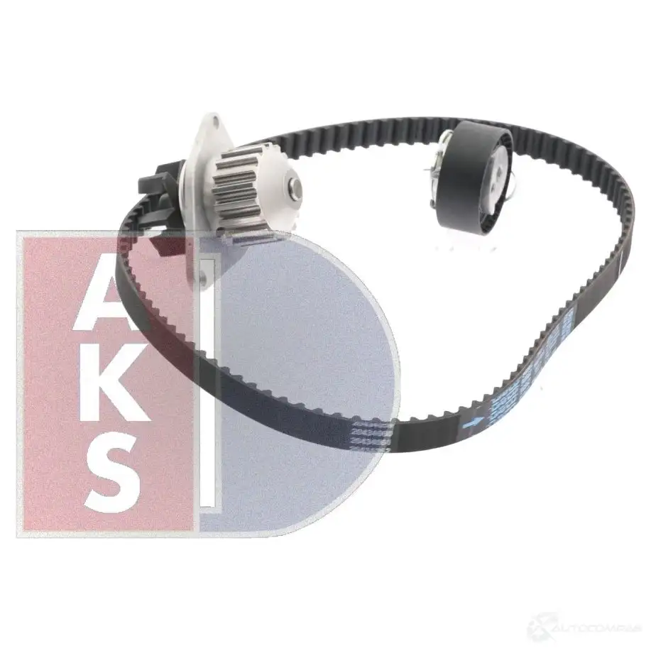 Комплект ремня грм с водяным насосом AKS DASIS 1437273279 TXDMA Y 570302n изображение 13