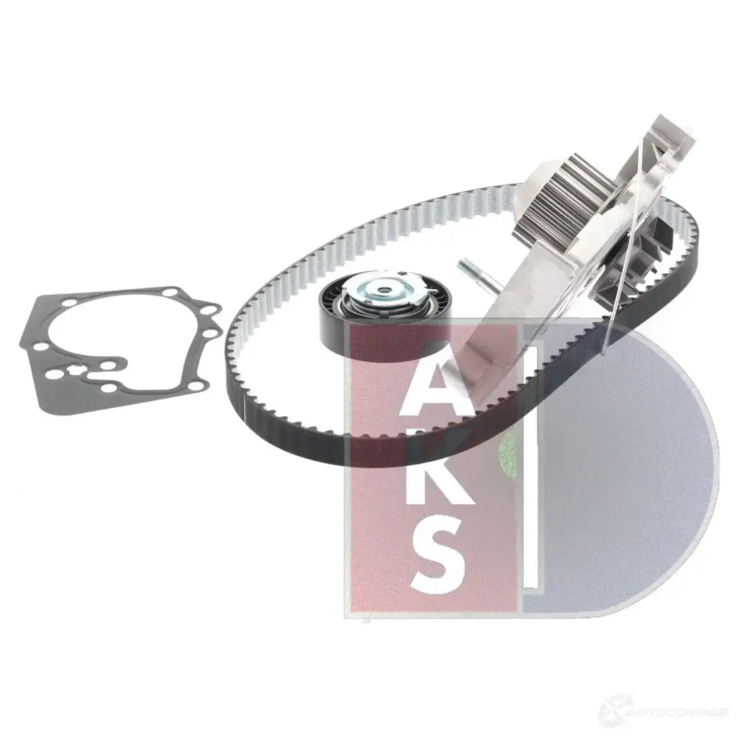 Комплект ремня грм с водяным насосом AKS DASIS J3U B2 570325n 1437273615 изображение 6