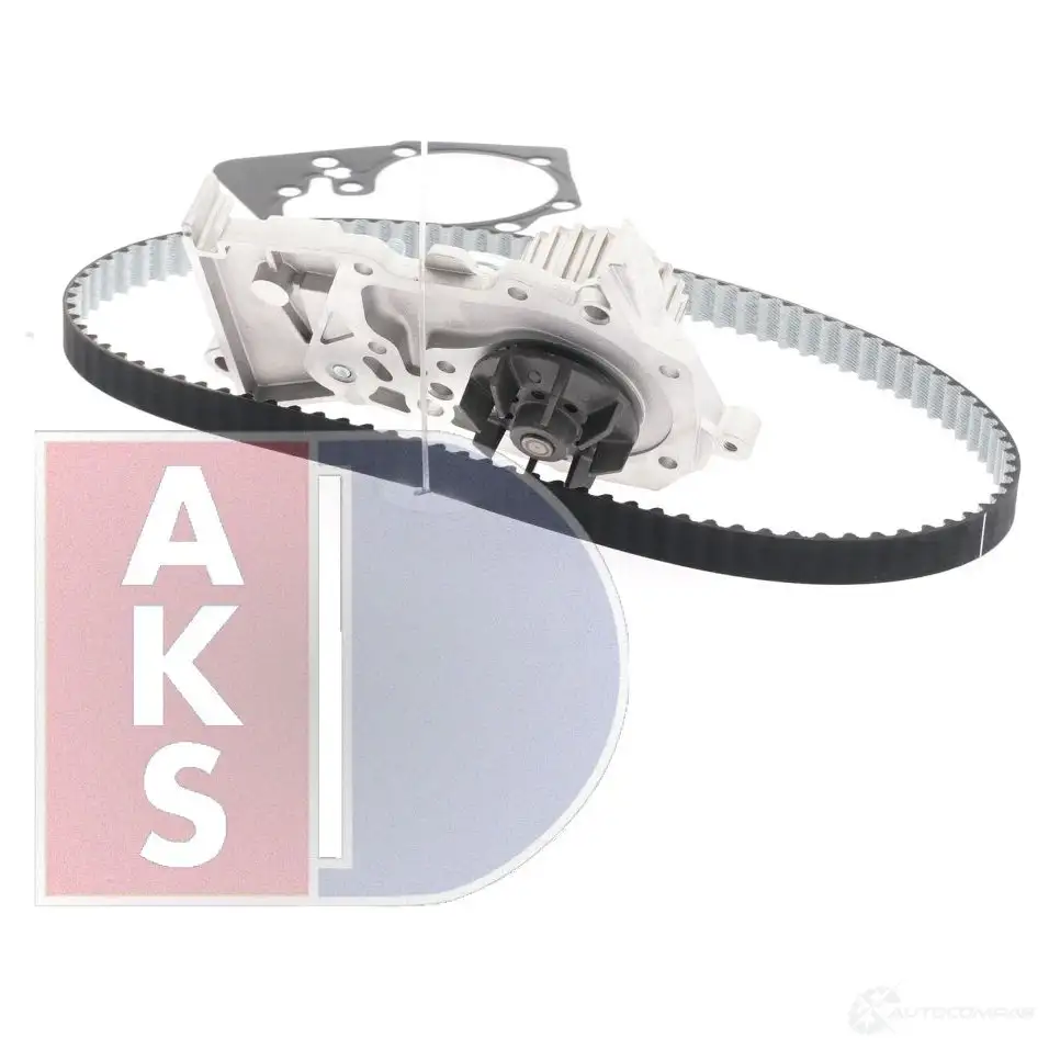 Комплект ремня грм с водяным насосом AKS DASIS J3U B2 570325n 1437273615 изображение 10