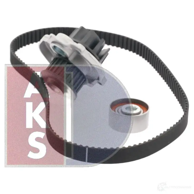 Комплект ремня грм с водяным насосом AKS DASIS 570363n 43TQS G 1437273781 изображение 12
