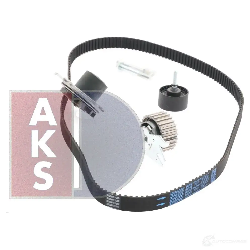 Комплект ремня грм с водяным насосом AKS DASIS 570283n L 0DLB 1437273820 изображение 12