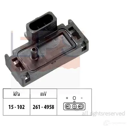 Датчик абсолютного давления EPS FACET 10.3001 1993001 3298786 KW 493 001