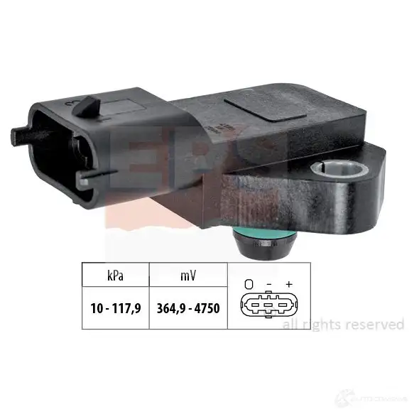 Датчик абсолютного давления EPS FACET 10.3189 3299004 1993189 KW 493 189