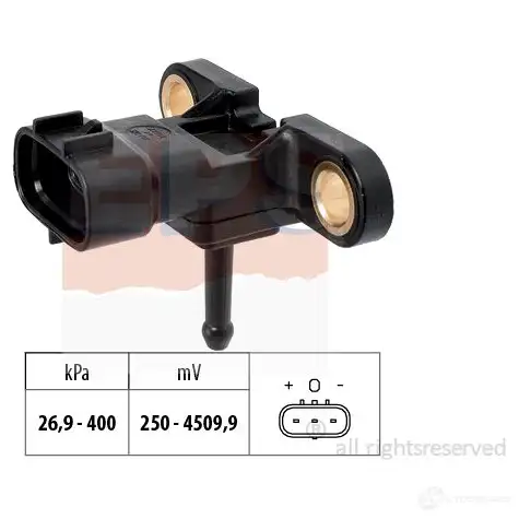 Датчик абсолютного давления EPS KW 493 198 1993198 3299010 FACET 10.3198