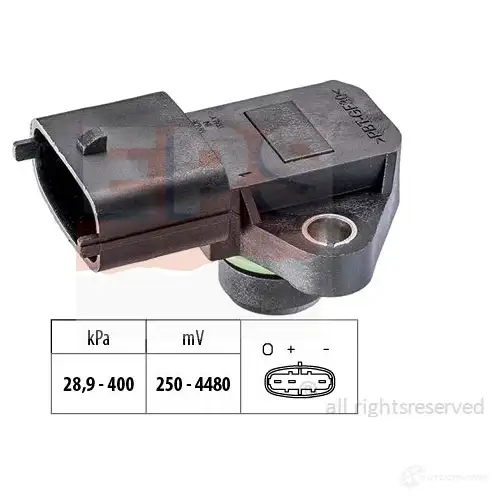 Датчик абсолютного давления EPS FACET 10.3249 1993249 KW 493 249 3299040 изображение 0