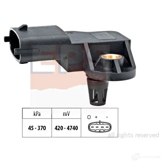 Датчик абсолютного давления EPS 3298984 KW 493 167 1993167 FACET 10.3167